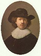 REMBRANDT Harmenszoon van Rijn Rembrandt in 1632, when he was enjoying great success as a fashionable portraitist in this style. oil painting on canvas